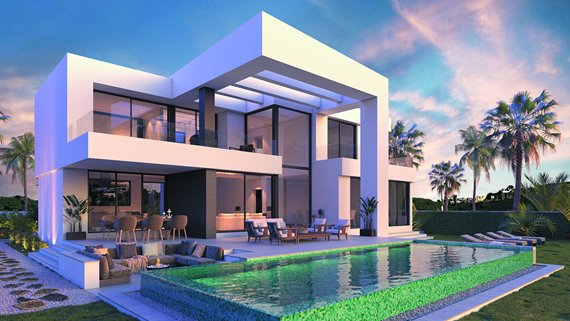 1378 Neubau Villen Malaga -10 image