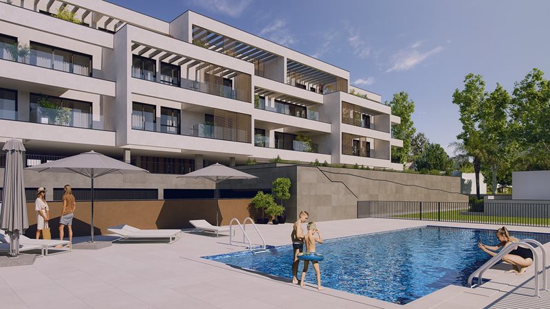 Zentral gelegenes Neubauprojekt mit großzügigen Terrassen